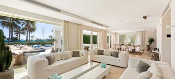 Вилла на берегу моря в аренду в Golden Mile Marbella