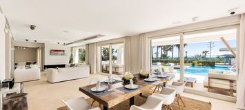 Вилла на берегу моря в аренду в Golden Mile Marbella