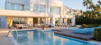 Вилла на берегу моря в аренду в Golden Mile Marbella