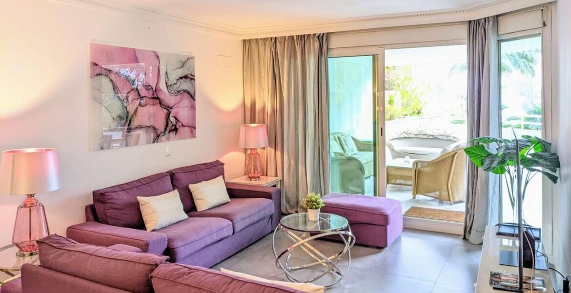 Apartamento en alquiler en Playa Esmeralda, Marbella