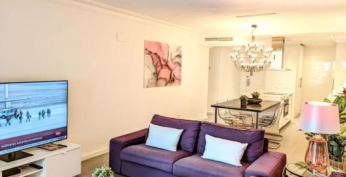 Apartamento en alquiler en Playa Esmeralda, Marbella