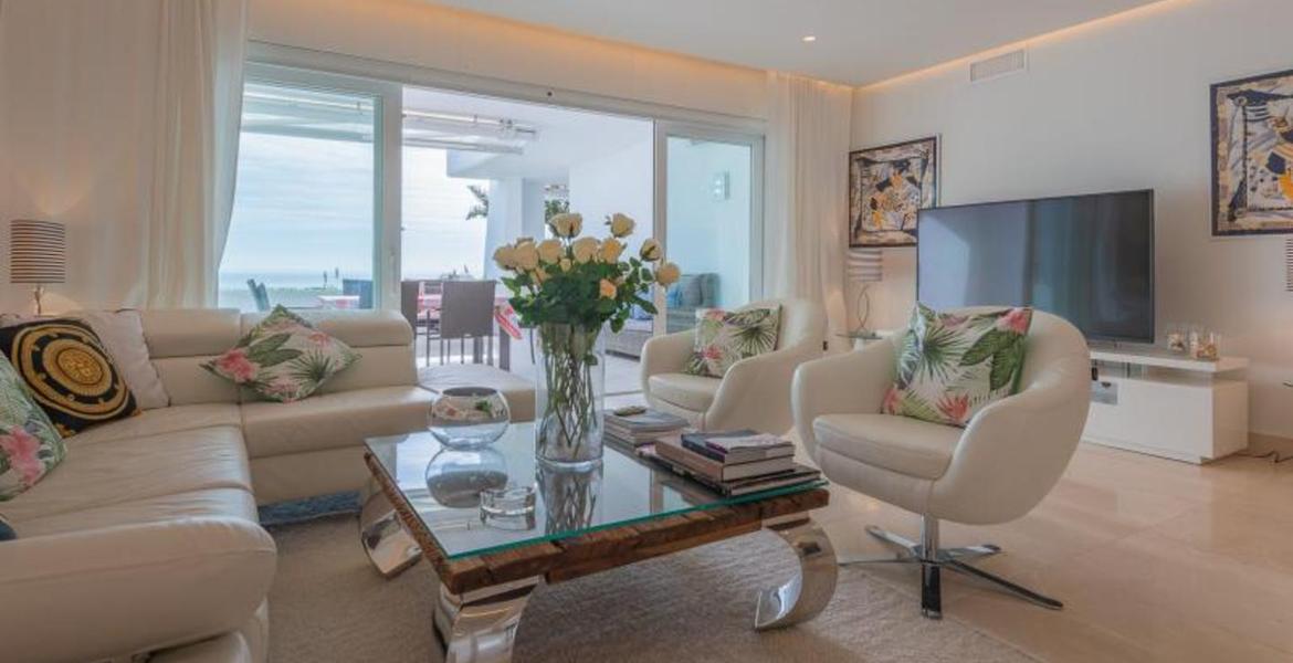 Excepcional apartamento en primera línea de playa 