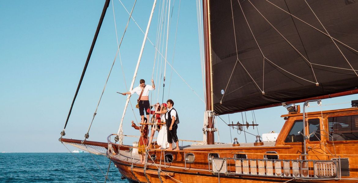 Bateau à Ibiza