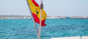 Barco en Ibiza