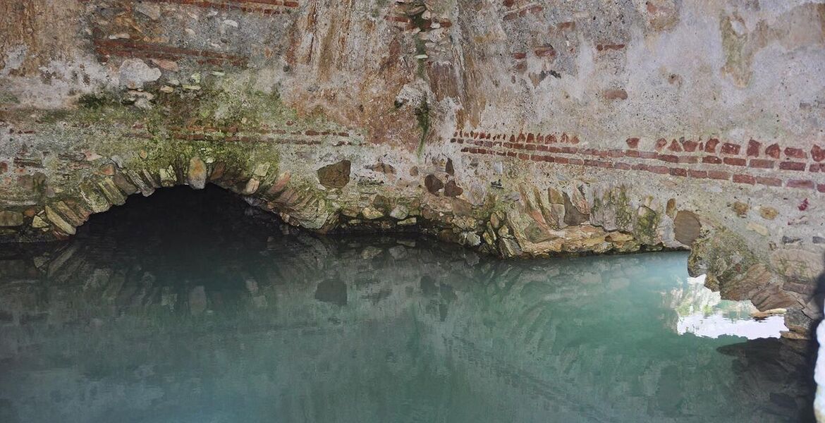 Natural hot springs