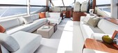 Yacht Princess F70 for rental in Puerto Banús, Marbella.